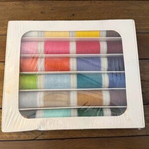 Melrose Thread 50 Weight 3 Ply 100% Polyester Sewing Thread 24 Spools